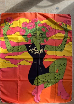 Tissu psychédélique femme cactus, estado: Muito bom, €15.00, €16.45 inclui Proteção do Comprador Pro