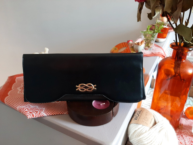 Pochette vintage Céline Paris noir - Vinted