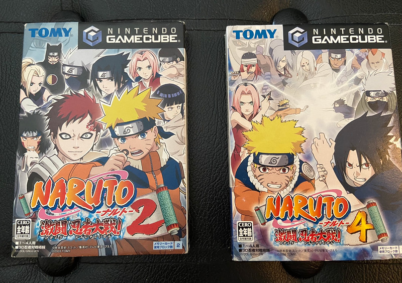 Naruto Gekitou Ninja Taisen 2 et 4 JAP - GameCube 1