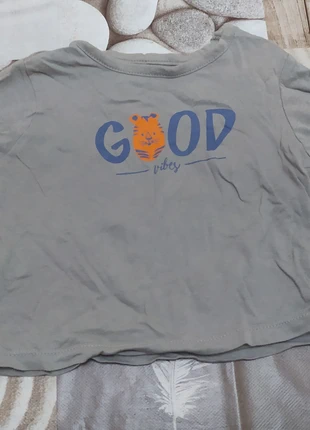 Maglia cotone, état: Très bon état, taille: 1-3 mois / 56 cm, 1,00 €, 1,75 € Protection acheteurs incluse