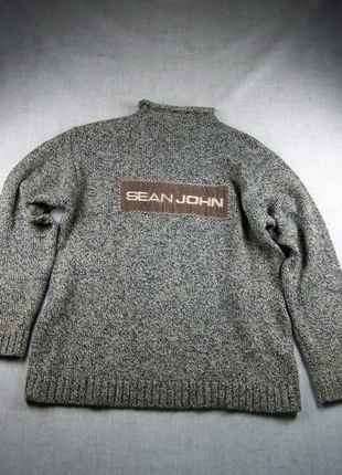 Sean John Y2K speckled knit turtleneck sweater vintage streetwear by Puff Daddy, marca: Vintage Dressing, estado: Muy bueno, tamaño: L, 30,00 €, 32,20 € Protección al comprador incluida