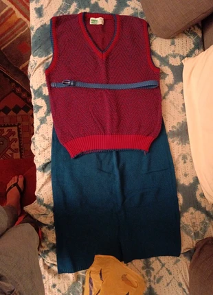 Vintage Benetton 70's Ensemble maille, brand: Benetton, condizioni: Ottime, taglia: M / IT 42 / EU 38, €59.00, €62.65 include la Protezione acquisti