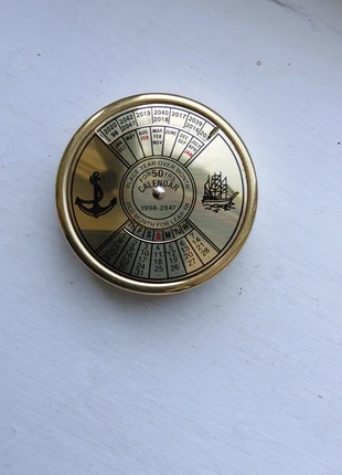 Calendrier perpétuel, marca: laiton, estado: Muy bueno, 10,00 €, 11,20 € Protección al comprador incluida