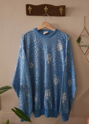 Blue bold sweater vintage, marca: Vintage, estado: Muy bueno, tamaño: XL, 14,44 €, 15,86 € Protección al comprador incluida