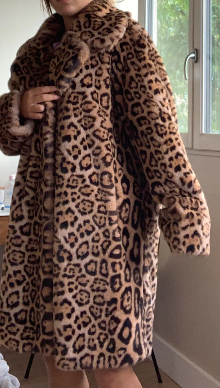 manteau zapa leopard