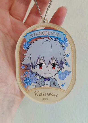 Evangelion Kaworu keychain, brand: Evangelion, condition: New without tags, £6.50, £7.53 includes Buyer Protection