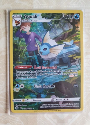 Aquali TG02/TG30 EB09 FR Stars Étincelantes - NEUVE, marke: Pokémon, zustand: Neu, größe: Frühchen, bis 44, 10,00 €, 11,20 € inklusive Vinted-Käuferschutz