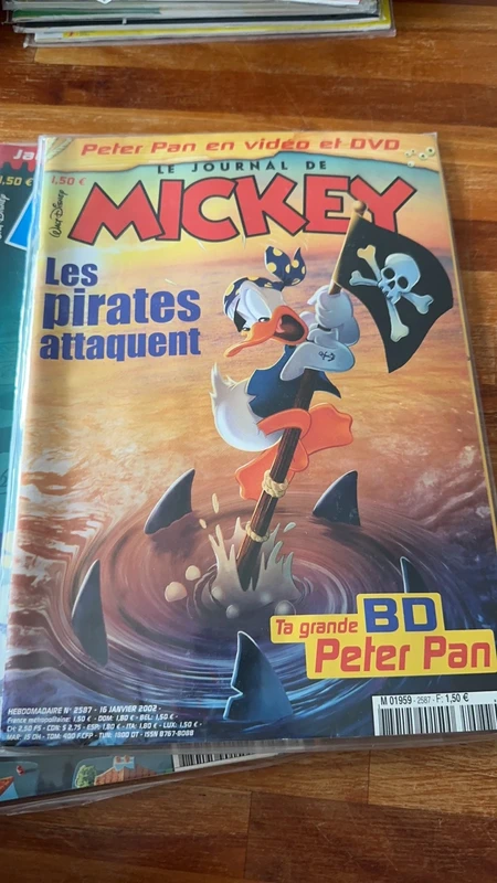 Lot de 8 magazines le journal de Mickey - photo numéro 7