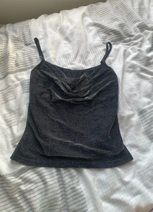 Top soirée, marca: Boutique Parisienne, estado: Novo sem etiquetas, tamanho: S / 36 / 8, €5.50, €6.48 inclui Proteção do Comprador