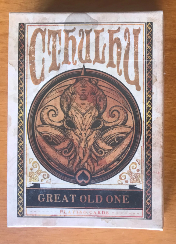 The Great Old One Playing Cards of Cthulhu Mythos - Carte da Gioco - Nuovo New 1