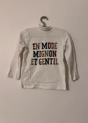 Teeshirt manches longues, marque: Gémo, état: Très bon état, taille: 18-24 mois / 86 cm, 1,00 €, 1,75 € Protection acheteurs incluse