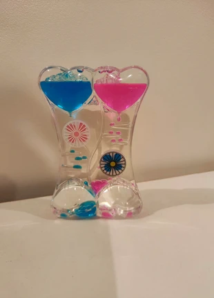 Sablier sensoriel relaxant bicolore - idéal pour la concentration et l’apaisement, état: Neuf sans étiquette, taille: Taille unique, 9,00 €, 10,15 € Protection acheteurs (Pro) incluse