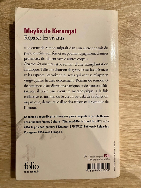 Réparer les vivants (French Edition)