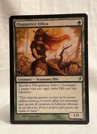 Magic t g elogiatrice elfica 205/301, creando un set prezzo a € 0,25, brand: Wizards of the Coast, condizioni: Ottime, €1.00, €1.75 include la Protezione acquisti