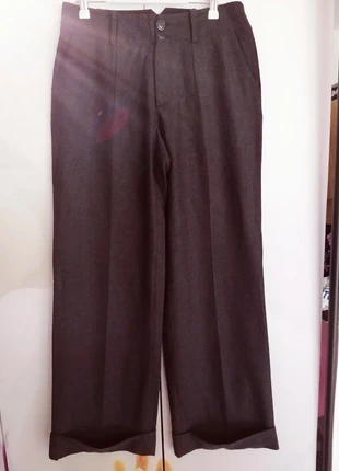 Magnifique Pantalon en Laine Comptoir des Cotonniers Gris - 38💖, merk: Comptoir des Cotonniers, staat: Nieuw zonder prijskaartje, maat: M / 38 / 10, € 52,00, € 55,30 inclusief Kopersbescherming