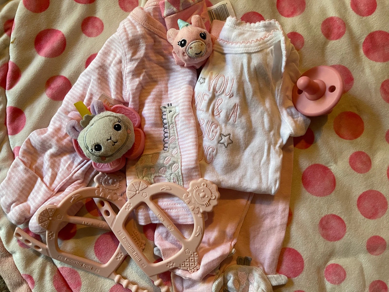 Newborn babygirl pajamas 2