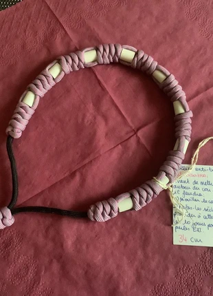 Collier de perles EM anti-tiques et anti-puces 34 cm , brand: Fait Main, condition: New with tags, size: M, €17.00, €18.55 includes Buyer Protection