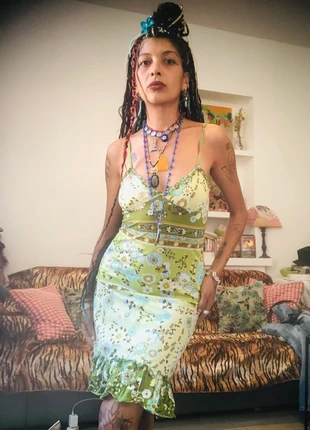 Robe légère vintage, état: Neuf sans étiquette, taille: S / 36 / 8, 7,00 €, 8,05 € Protection acheteurs incluse