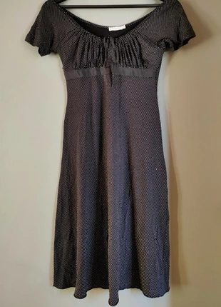 Petite robe noir à pois Vintage , marque: In Extenso, état: Bon état, taille: XS / 34 / 6, 5,00 €, 5,95 € Protection acheteurs incluse