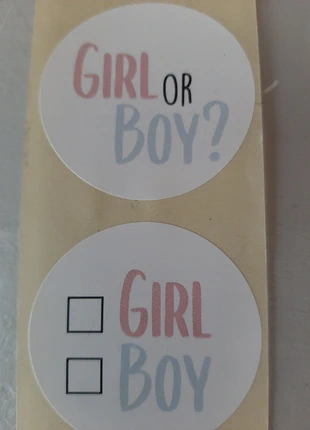 15 Stickers Girl or Boy, marque: Stickers, état: Neuf sans étiquette, 1,00 €, 1,75 € Protection acheteurs incluse