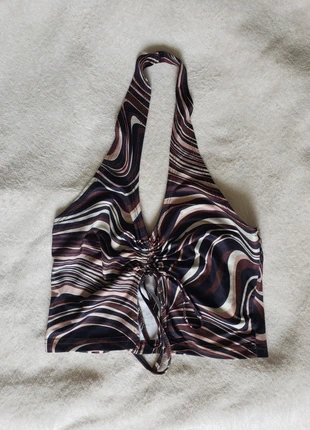 Top court halter neck, brand: Emmiol, condition: Very good, size: S / 36 / 8, €4.00, €4.90 includes Buyer Protection
