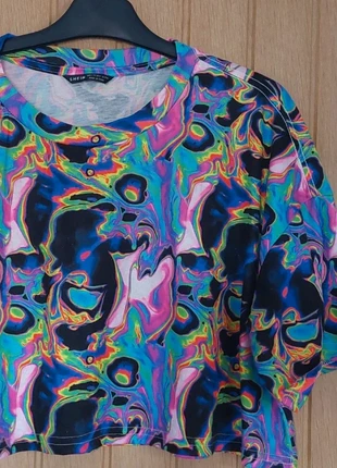 Bright Festival/Club Top, brand: Shein, condition: Very good, size: L / 12, £1.00, £1.75 includes Buyer Protection