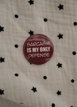 Sarcasm is my only defense spilla, état: Neuf sans étiquette, 1,00 €, 1,75 € Protection acheteurs incluse