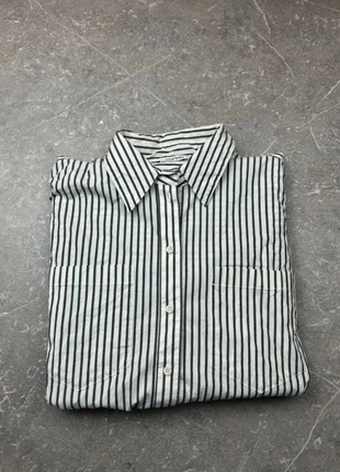 Chemise a rayure Blanche et Vert Kaki taille M très bon état, brand: Esprit, condition: Very good, size: M, €8.00, €9.10 includes Buyer Protection