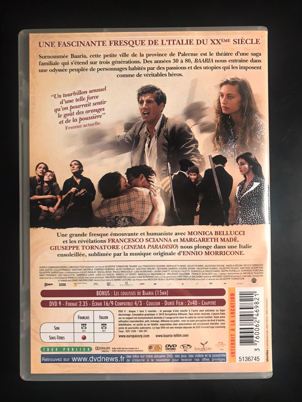 DVD Baarìa 4