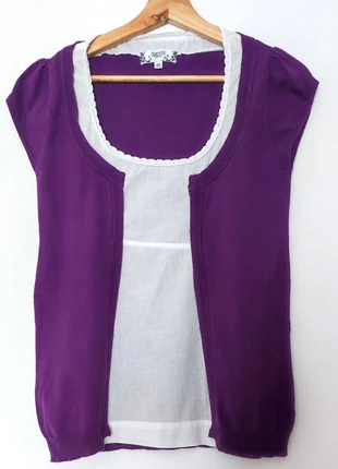 Pull/camisola bi-matière BLANCO, marca: Blanco, estado: Muito bom, tamanho: L / 40 / 12, €3.00, €3.85 inclui Proteção do Comprador