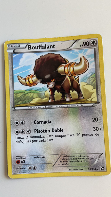 evolución de pokemon bouffalant