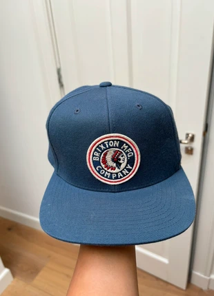 Brixton blauwe pet, marca: Brixton, estado: Bom, tamanho: Tamanho único, €10.00, €11.20 inclui Proteção do Comprador