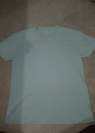 Tee-shirt homme Ralph Lauren bleu qui vas vers le turquoise, marca: Ralph Lauren, estado: Muito bom, tamanho: S, €10.00, €11.20 inclui Proteção do Comprador