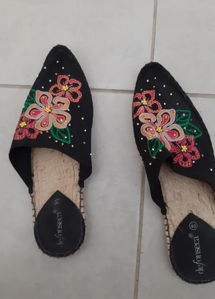 Espadrille forme babouche, marke: Defonseca, zustand: Sehr gut, größe: 40, 5,00 €, 5,95 € inklusive Vinted-Käuferschutz