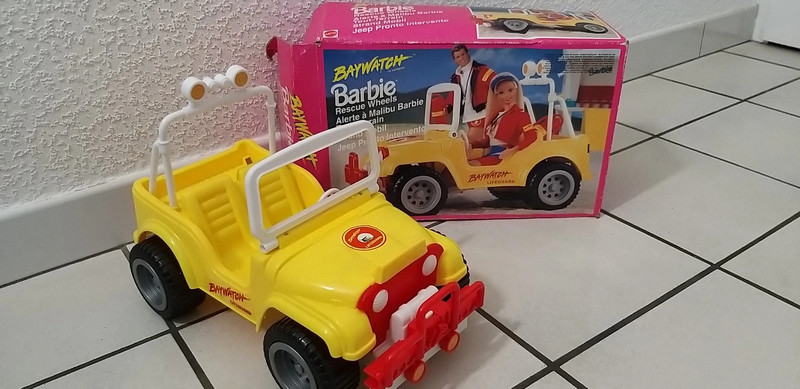 Baywatch discount barbie jeep