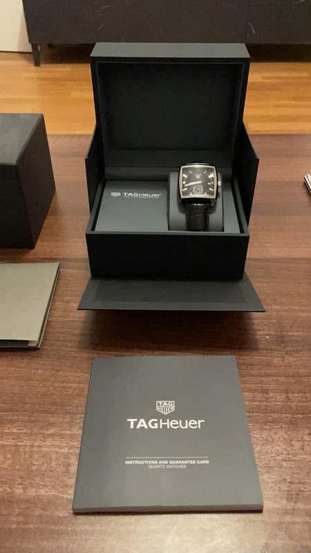 Montre Tag Heuer Monaco Quartz avec facture et garantie