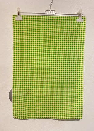 Tissu vintage vichy vert – 38,5 x 56 cm – couture / récup, merk: Vintage Dressing, staat: Goed, € 3,50, € 4,38 inclusief Kopersbescherming