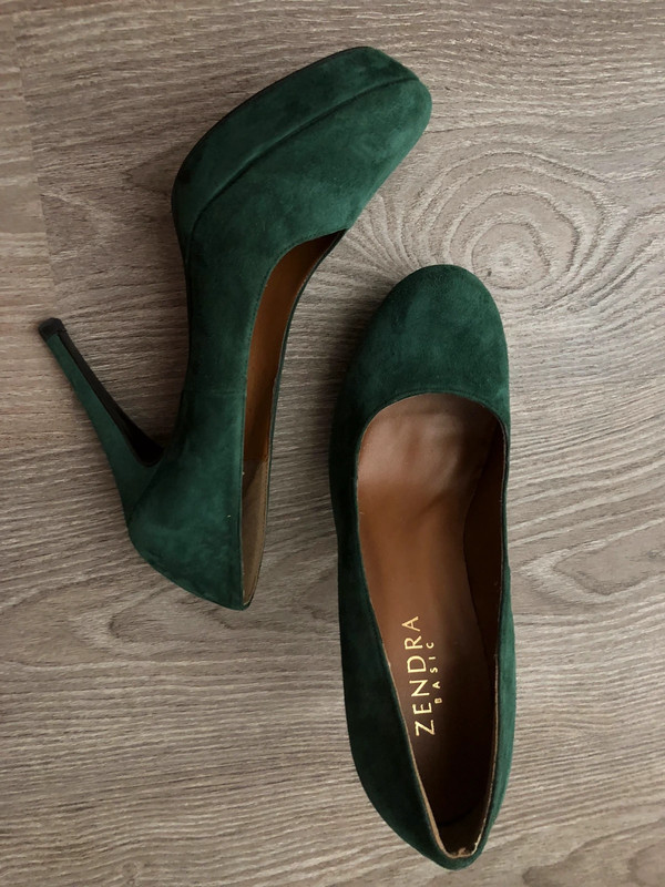 Zapatos verde botella Zendra - Vinted
