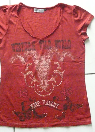 Tee-shirt brique Taille L, brand: Kiabi, condition: Very good, size: L / 40 / 12, €6.00, €7.00 includes Buyer Protection