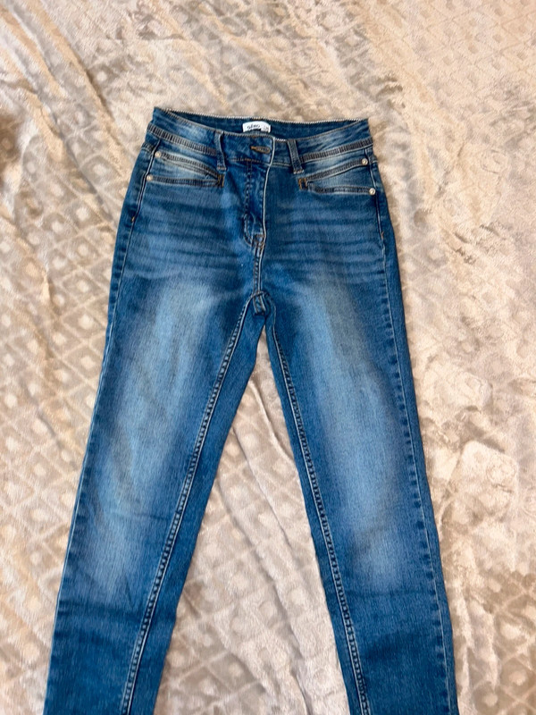 Jean skinny bleu 2