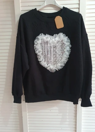 Camisola 🐻 com pedraria | Nova, marque: Local, état: Neuf avec étiquette, taille: Taille unique, 10,00 €, 11,20 € Protection acheteurs incluse