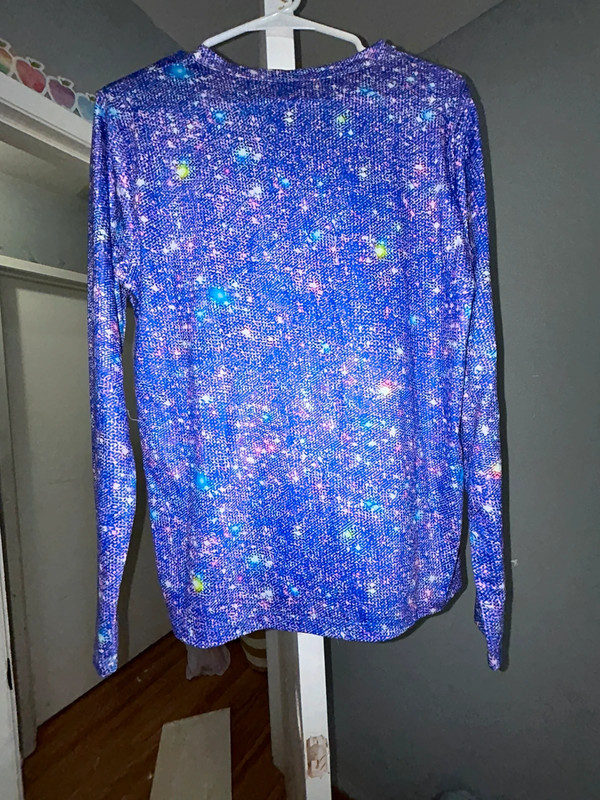 Galaxy print Shirt (S) 4