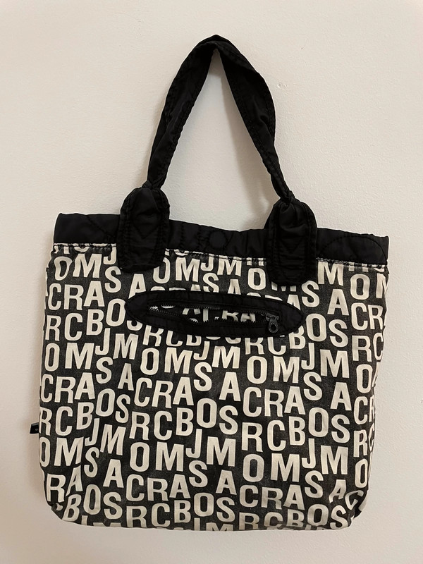 Marc jacobs discount black nylon tote