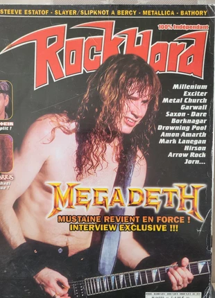 Rock hard magazine megadeth rammstein n°35 été 2004 , condition: Good, €5.00, €5.95 includes Buyer Protection