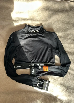 Heron Preston Longsleeve – Schwarz – Original, marque: Heron Preston, état: Très bon état, taille: S / 36 / 8, 30,00 €, 32,20 € Protection acheteurs incluse