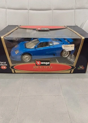 Bugatti EB110 – Bburago – 1/18 – Bleu – Special Collection – Avec boîte d’origine, marque: Bugatti, état: Très bon état, taille: Prématuré, jusqu'à 44cm, 40,00 €, 42,70 € Protection acheteurs incluse