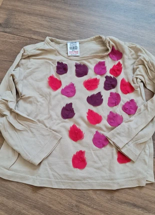 T-shirt manches longues , marca: Zara Kids, estado: Bom, tamanho: 18-24 meses / 86 cm, €1.00, €1.75 inclui Proteção do Comprador