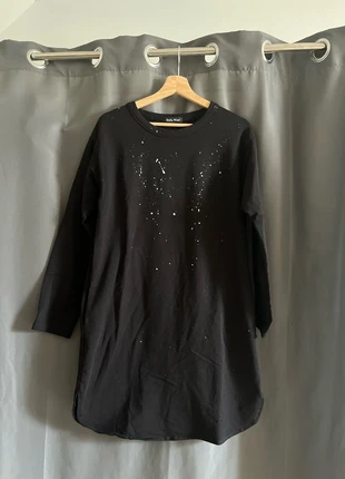 Robe d’hiver avec poches 100%coton, marque: Stella Milani, état: Neuf sans étiquette, taille: Taille unique, 20,00 €, 21,70 € Protection acheteurs incluse