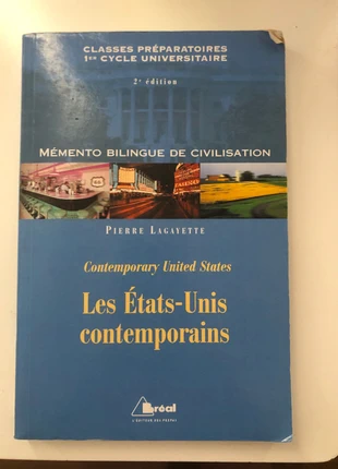 Les États-unis contemporains , condition: Satisfactory, €1.00, €1.75 includes Buyer Protection