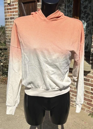 👕 Sweat-shirt tie & dye pêche – Taille 34 – Undiz, brand: Undiz, condition: Very good, size: XS / 34 / 6, €4.00, €4.90 includes Buyer Protection